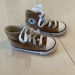 Converse Chuck Taylor All Star High-Top Sneaker Toddler Desert Sand Dune Size 7